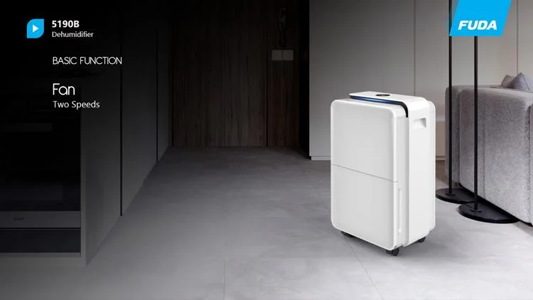 Adjustable Humidity/Automatic Defrost Smart 30L/Day Home Dehumidifier APP-Controlled